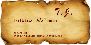Telbisz Jázmin névjegykártya